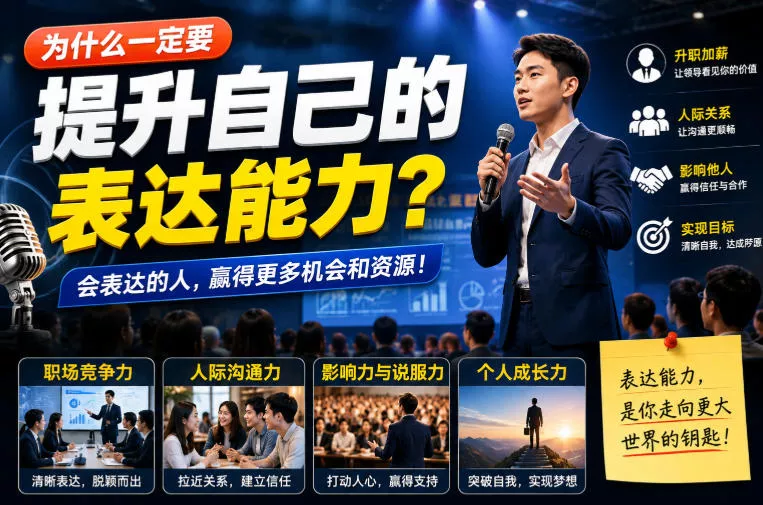 付费文章：为什么一定要提升自己的表达能力？网创项目-知识付费-在线课程-自媒体创业-网络副业-优利资源优利资源网