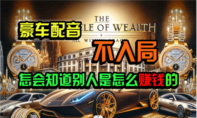 炫富神器，简单无脑粘贴复制，闷声发财，当天见收益，无上限封顶网创项目-知识付费-在线课程-自媒体创业-网络副业-优利资源优利资源网