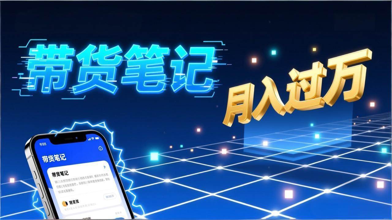 （17229期）小红书爆款笔记带货实战：拆解封面标题正文全要素，手把手教你单篇笔记带货月入过万网创项目-知识付费-在线课程-自媒体创业-网络副业-优利资源优利资源网