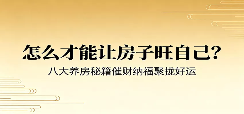 付费文章《怎么才能让房子旺自己？》八大养房秘籍催财纳福聚拢好运网创项目-知识付费-在线课程-自媒体创业-网络副业-优利资源优利资源网