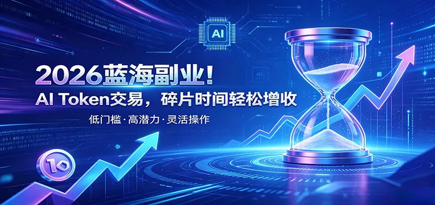 AI Token算力赛道！普通人可入局的数字副业，零门槛快速起步网创项目-知识付费-在线课程-自媒体创业-网络副业-优利资源优利资源网
