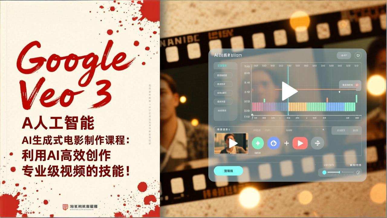 Google Veo 3人工智能AI生成式电影制作课程：利用AI高效创作专业级视频的技能！网创项目-知识付费-在线课程-自媒体创业-网络副业-优利资源优利资源网
