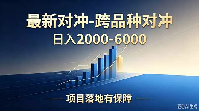 跨品种对冲震撼首发！日收益2000-6000+，项目绿色长久，安全稳健，合规靠谱，可批量放大网创项目-知识付费-在线课程-自媒体创业-网络副业-优利资源优利资源网
